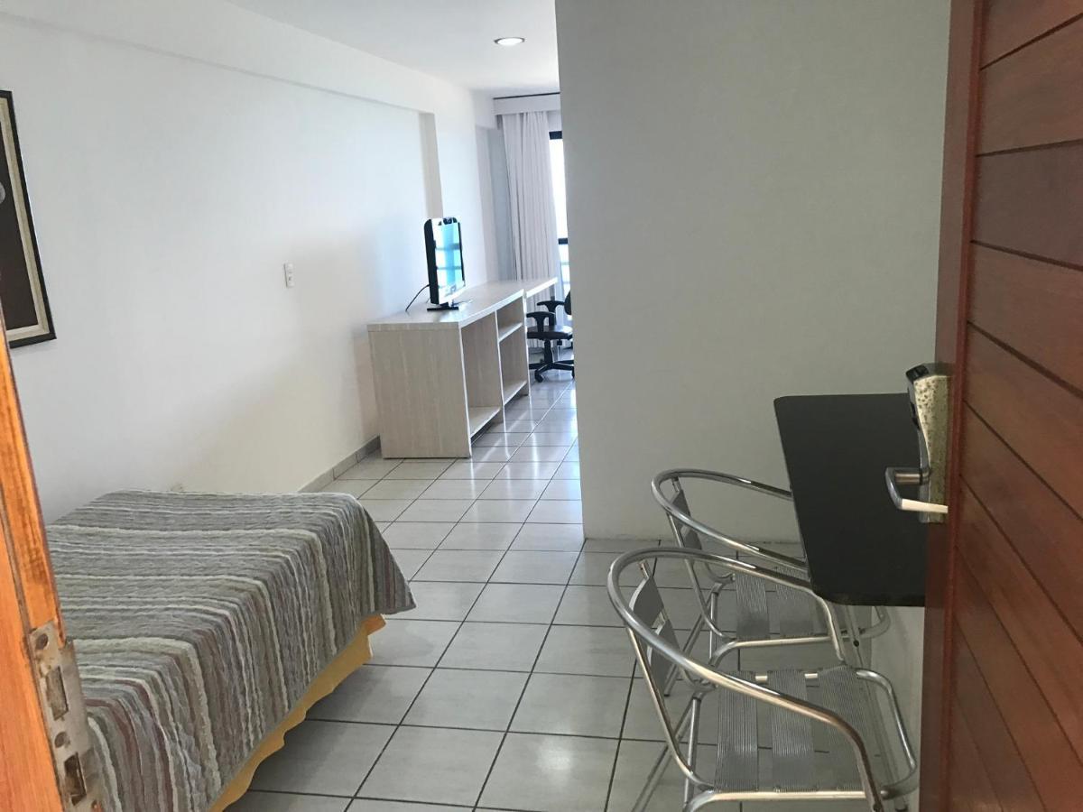 Ap vista mar Ponta Negra c/ camareira e troc roupa de cama Natal Exterior foto