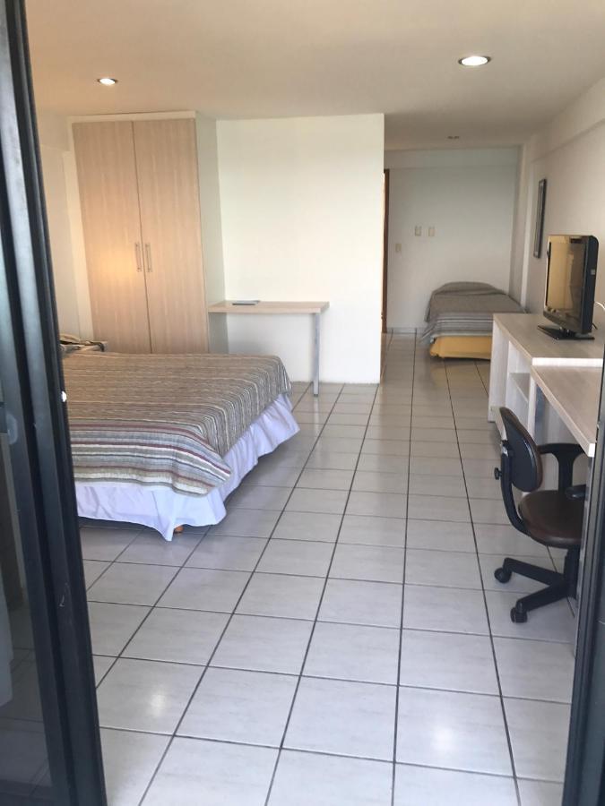 Ap vista mar Ponta Negra c/ camareira e troc roupa de cama Natal Exterior foto