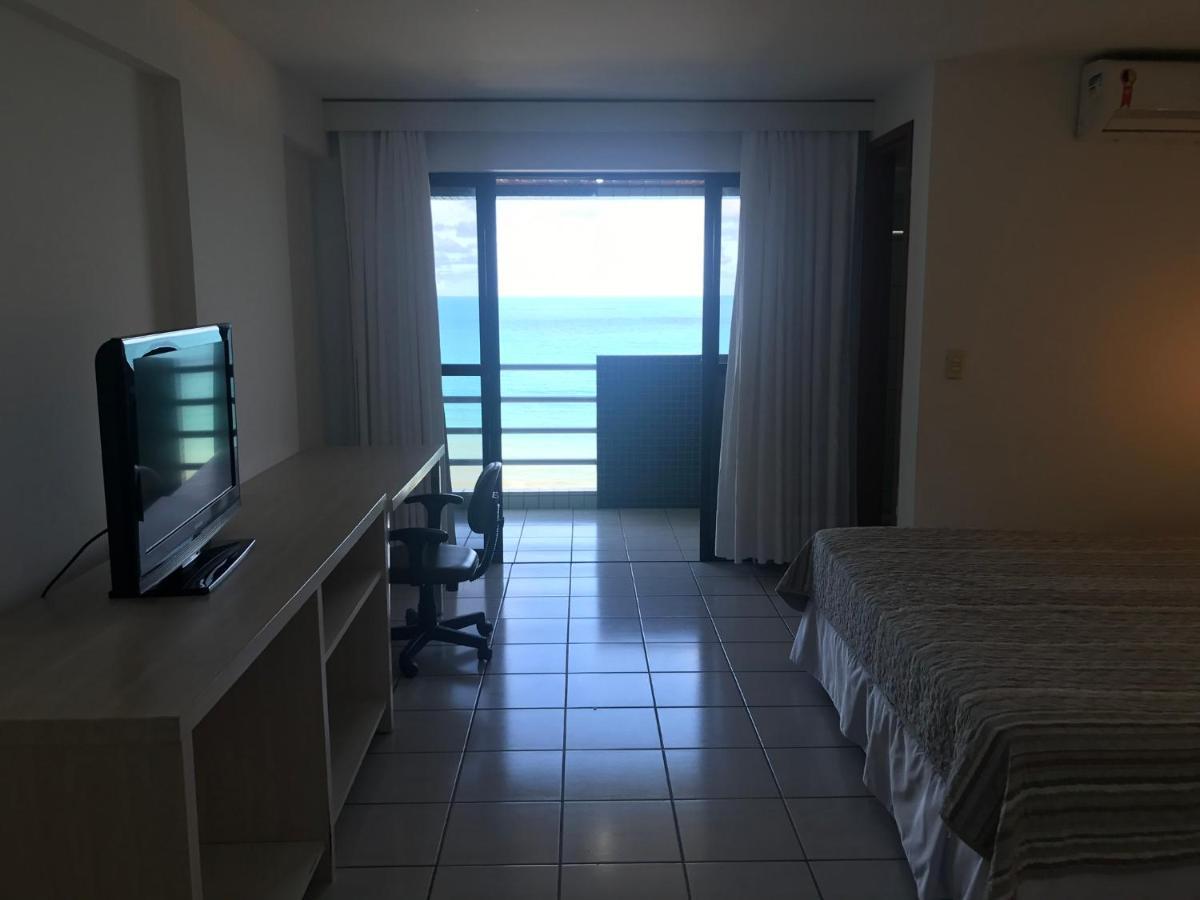 Ap vista mar Ponta Negra c/ camareira e troc roupa de cama Natal Exterior foto