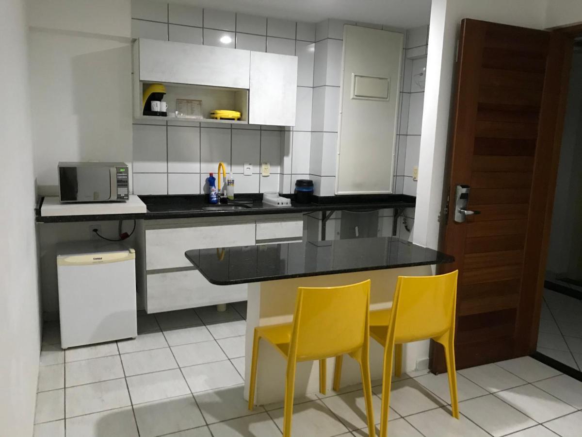 Ap vista mar Ponta Negra c/ camareira e troc roupa de cama Natal Exterior foto